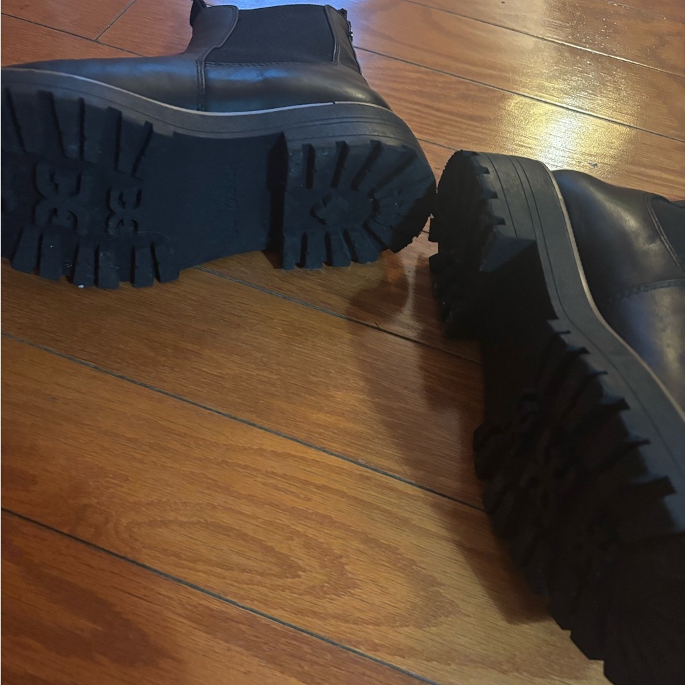 Sam Edelman Black Moto Boots